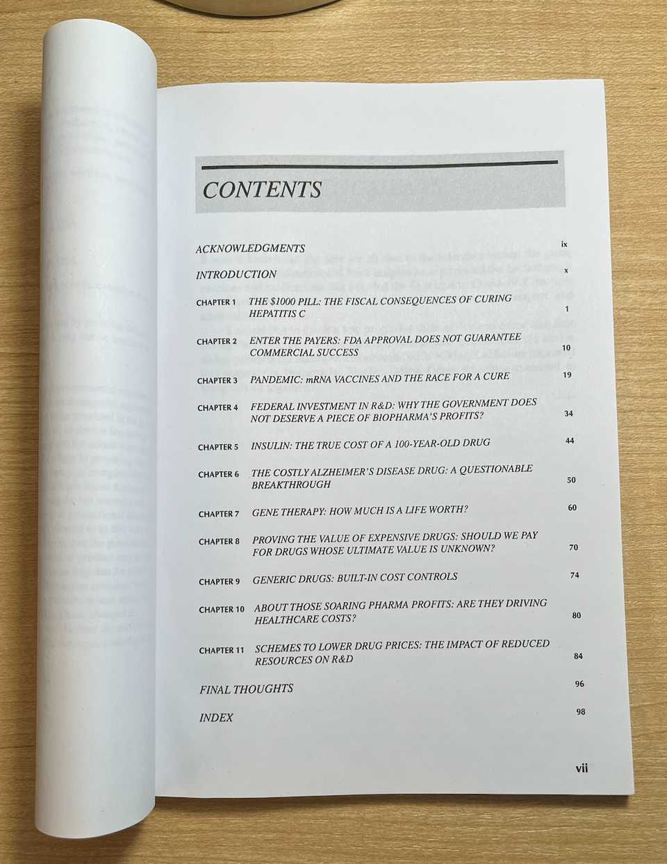 Table of Contents